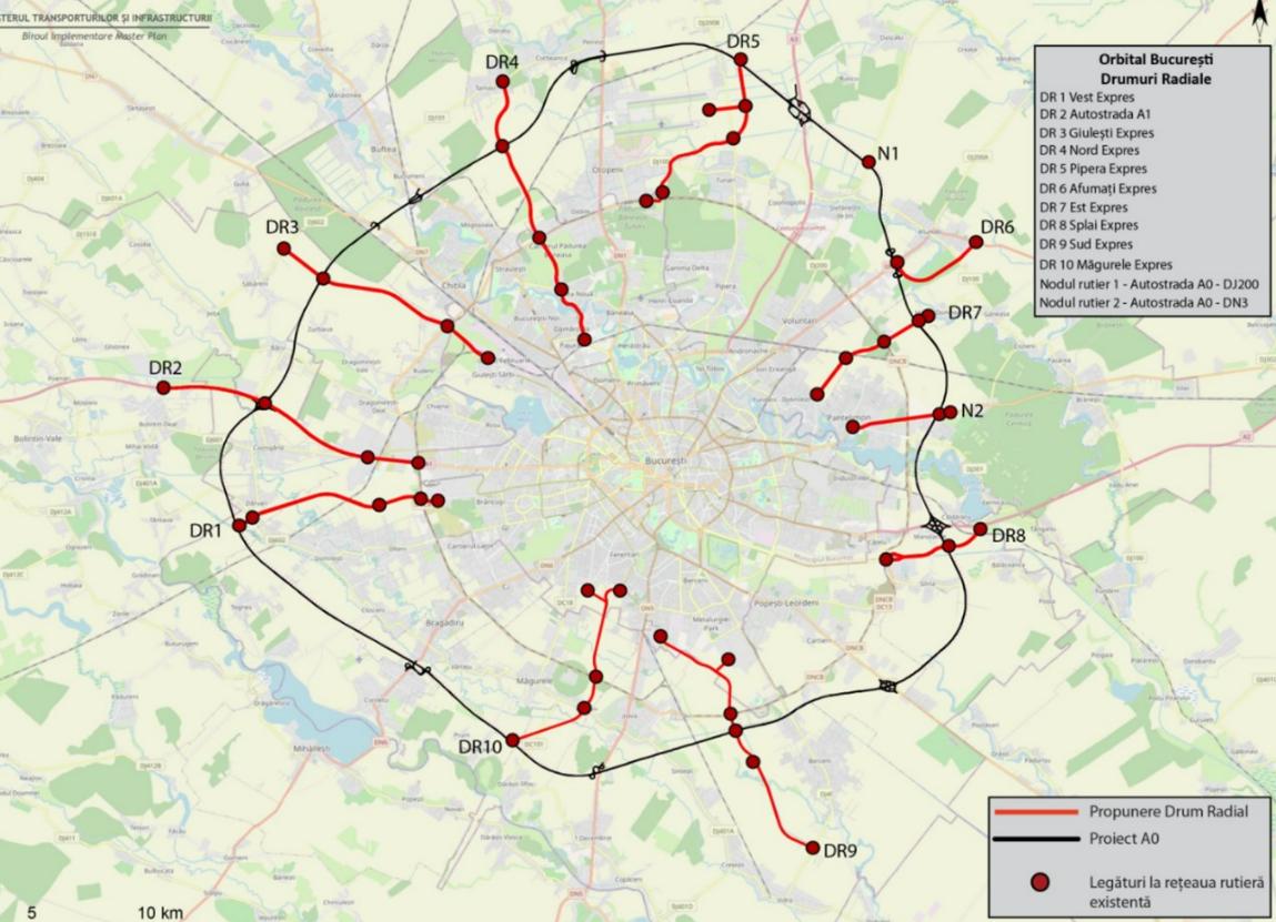 Beneficiile drumurilor A0 și DR3 pentru complexul Astoria Estate One și Two